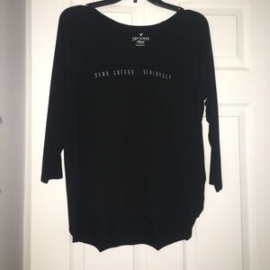 “Send coffee . . . seriously” long sleeve t shirt